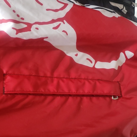 NWOT XL Pwing Colorblocked Big Pony Water Repellent Windbreaker Jacket In Multi - Picture 6 of 16